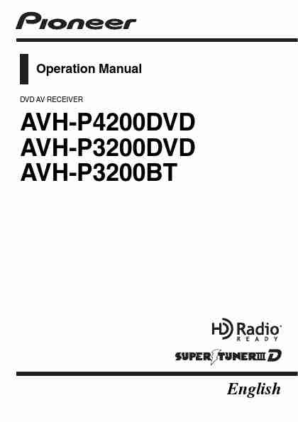 Pioneer Car Stereo System P3200DVD-page_pdf